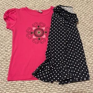 2 size 10 girls shirts. Heartstrings & crewcuts. Both in good shape w/ no flaws.